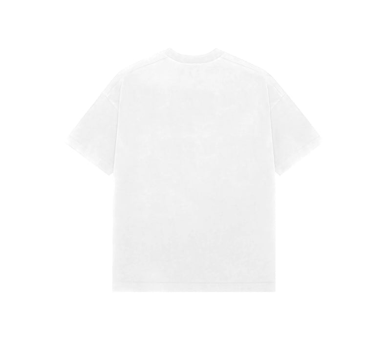 League of Kings OD Semi oversized T-shirt White