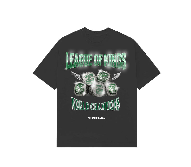 League of Kings World Champions T Shirt Black