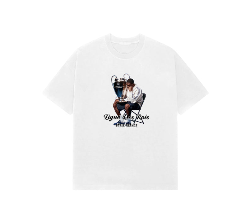 League of Kings OD Semi oversized T-shirt White